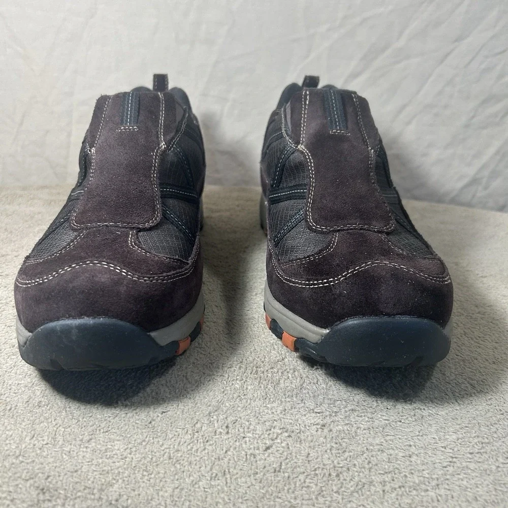 L.L.Bean TEK 2.5 Slip On Hiking Shoes Mens 13 Brown Suede Primaloft 200g